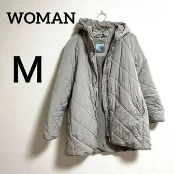 WOMAN [ M ] 퀼팅 다운 자켓 그레이