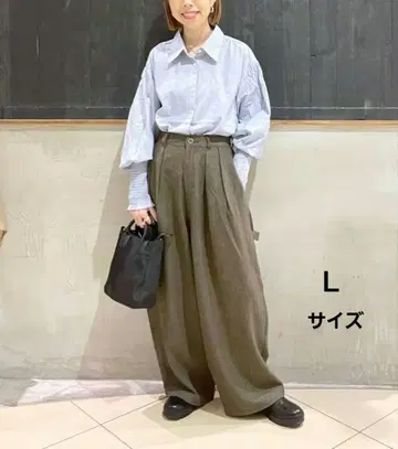 니코앤드 드로스트 마토 슬리브 셔츠 L
