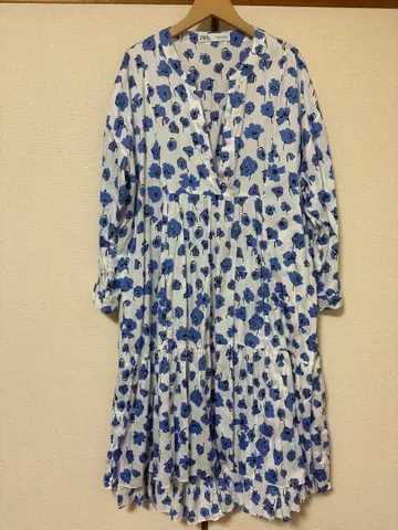 이사로 인해 11/30 종료 ZARA 꽃무늬 긴팔 롱 원피스 XS