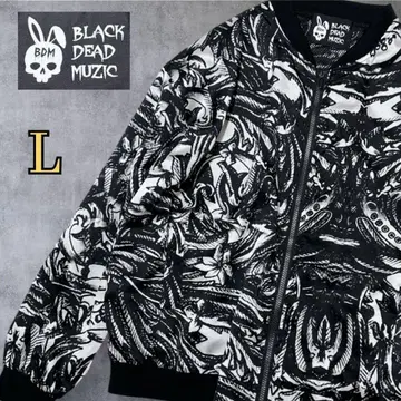 새상품급 BLACK DEAD MUZIC BDM 블루종 토끼 락
