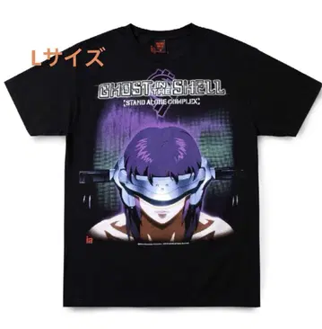 L GHOST IN THE SHELL GEEKS RULE 티셔츠