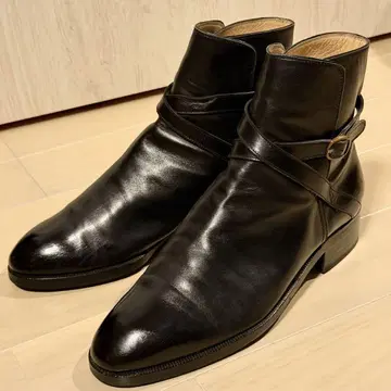 TANINO CRISCI 타니노 크리스치 조퍼 부츠 가죽 7 블랙