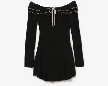 ANDMARY 긴팔 미니 원피스 Betty frill mini dress