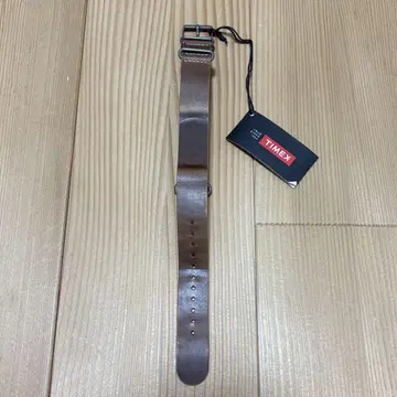 새상품 TIMEX 정품 가죽 벨트 갈색 브라운 타이맥스 시계