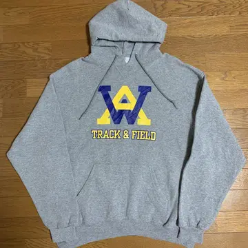 러셀 애슬레틱 후드 맨투맨 그레이 XL 사이즈