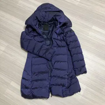 TATRAS 후드 부착 다운 자켓 네이비