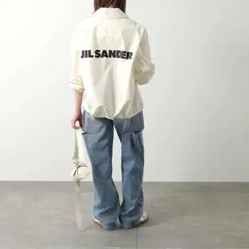 질 샌더 코트 자켓 Jil Sander 화이트 36 블루종