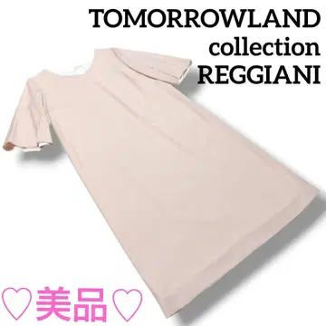 새상품급 투모로우랜드 원피스 고급 REGGIANI 원단 36 일본제