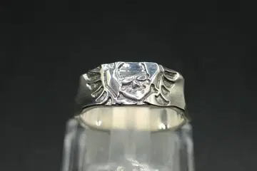 새상품 미사용 7호 닥터 몬로 히루네히메 콜라보 스컬 반지