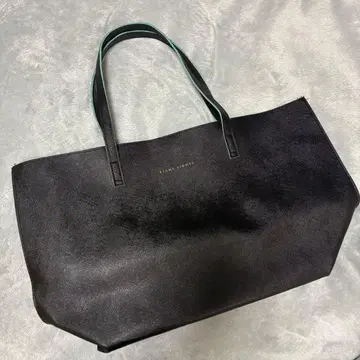 새상품급 BEAMS LIGHTS 블랙 토트백