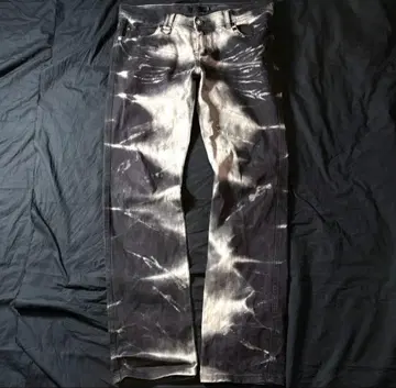 00s archive skull black denim grange y2k