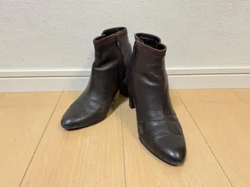 DIANA 다이애나 숏부츠 슬림 레그 천연 가죽 23cm