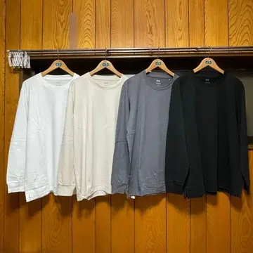 [ 새상품/사이즈 XL ] UNIQLO 에어리즘 코튼 UV컷 크루넥 T