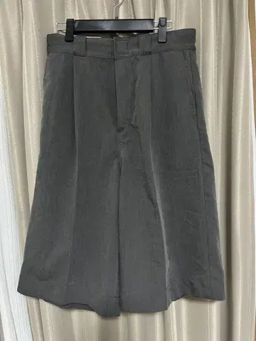 Dickies 디키즈 그레이 와이드 하프 팬츠