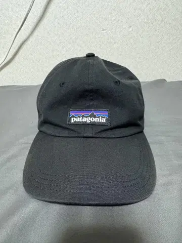 patagonia P-6 라벨 트레디셔널 캡 블랙