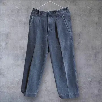 PUBLIC TOKYO 와이드 팬츠 다크 그레이 SIZE 2
