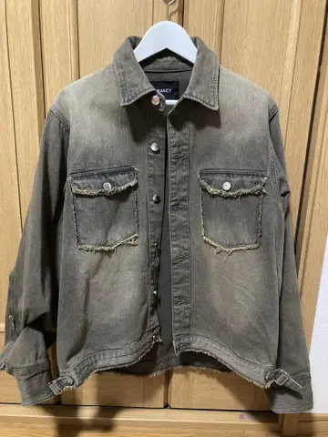 GRANCY 브라운 데님 자켓 S
