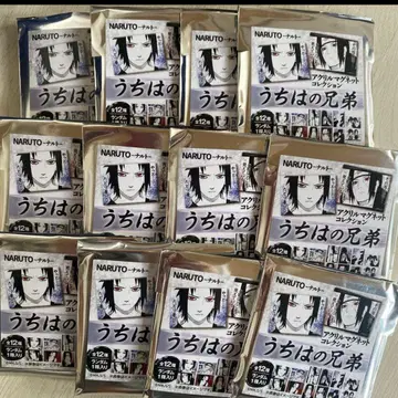 NARUTO 나루토 아크릴 마그넷 컬렉션 우치하 형제 전종