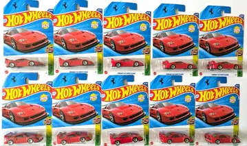 페라리 F40 컴페티치오네 핫휠 10대 세트