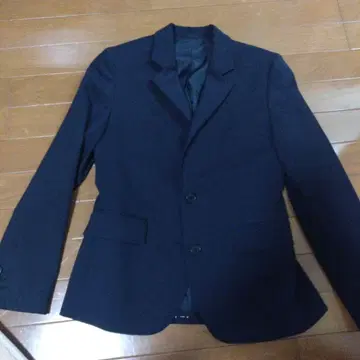 네이비 테일러드 자켓 S
