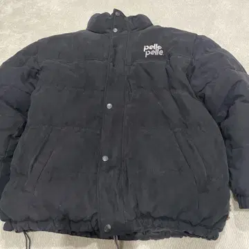 90s pelle pelle 2XL 페레페레 리버서블 두툼한 다운 블랙