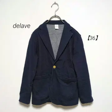 delave 데라베 [ 36 ] 코튼 100% 자켓 골드 버튼 엘리오폴