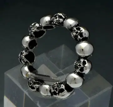 [ 최종 가격 인하 ] 스컬 밴딩 [ SILVER925 ]