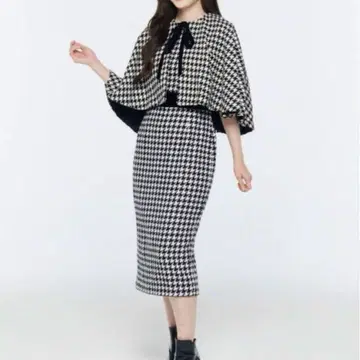 JILTU pattern cape&dress set