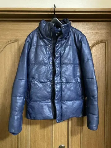 glamb 가죽 다운 자켓 그램