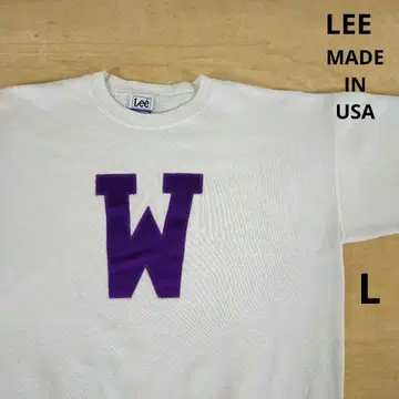 MADE IN USA 90s [ W ] LEE 레터드 맨투맨