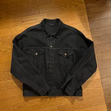 LENO 블랙 데님 자켓