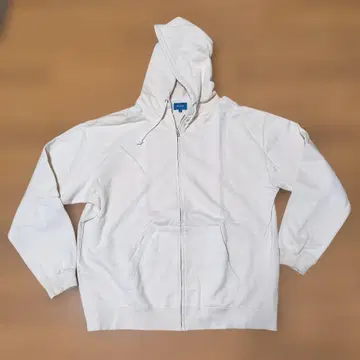 빔즈 BEAMS 풀 집업 후드티 L 베이지