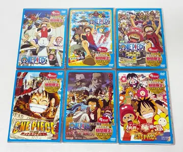 극장판 원피스 영화 6작품 세트 셀 DVD