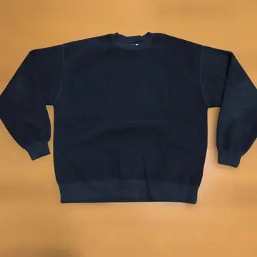 빔즈 BEAMS 네이비 플리스 크루넥 트레이닝복 S
