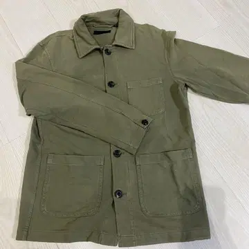 UNIQLO 밀리터리 자켓 S 올리브 그린 긴팔 셔츠 구제 의류