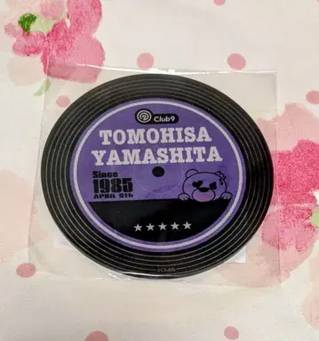 TOMOHISA YAMASHITA 레코드형 코스터