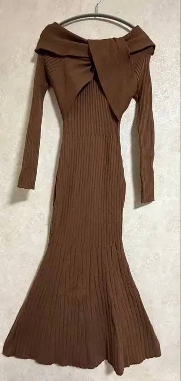 [ Darich ] 트위스트 머메이드 롱 원피스