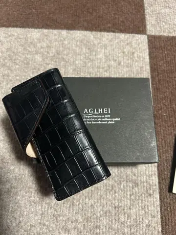 AGLIHEI 크로커다일 패턴 키케이스