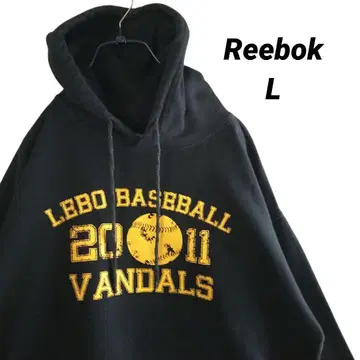 [ 해외 구제 의류 ] US Reebok 속기모 후드티 L