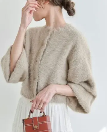 Stylevoice for xxxkanna님 콜라보 라메 샤기 가디건