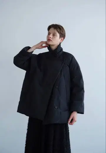 clane / COCOON SHORT DOWN COAT
