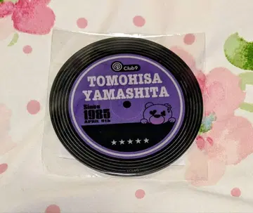 TOMOHISA YAMASHITA 레코드풍 코스터