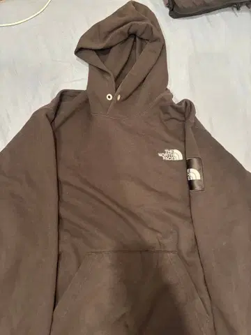 THE NORTH FACE 블랙 후드티