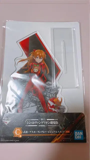 [ 새상품 ] 신 에반게리온 제일복권 C상 비주얼 스탠드 아스카