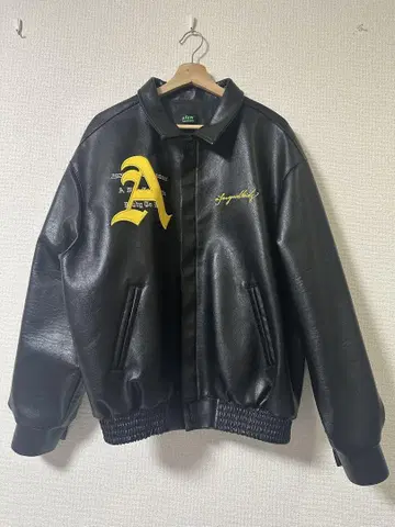 A.F.G.K 루즈 페이크 가죽 자켓