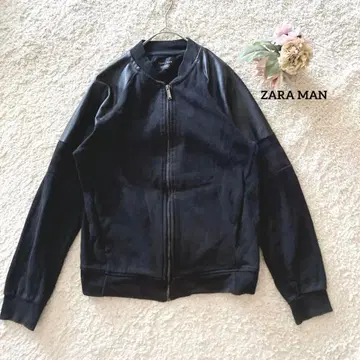 자라 ZARA MAN 자켓 점퍼 M 남성용 겉옷 블랙