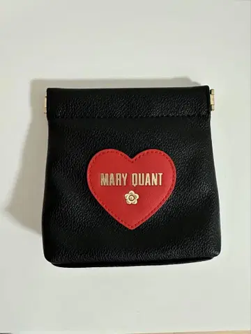 MARY QUANT 미사용 새상품! 파우치 스프링 입구 파우치