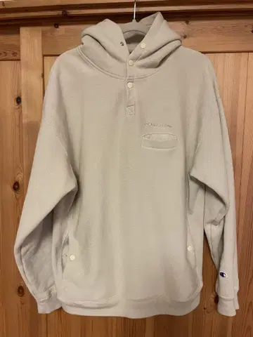 새상품급! Champion 속기모 후드티