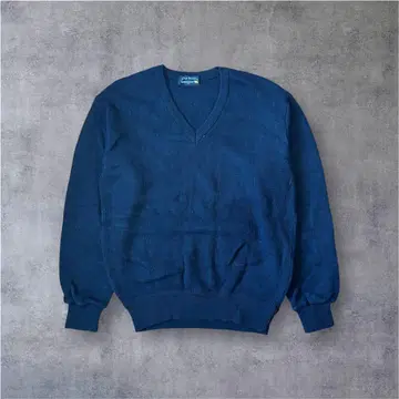 [ JACK NICKLAUS ] 90s 스웨터 V넥 올 패턴 블랙 M