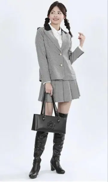 MARY QUANT 데이지 클래시컬 슬림 토트
